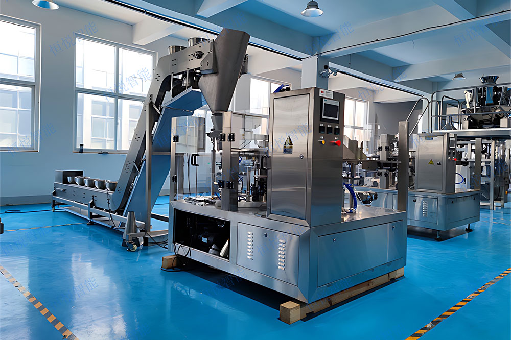 八工位給袋式自動(dòng)包裝機(jī) 八工位給袋式自動(dòng)包裝機(jī)