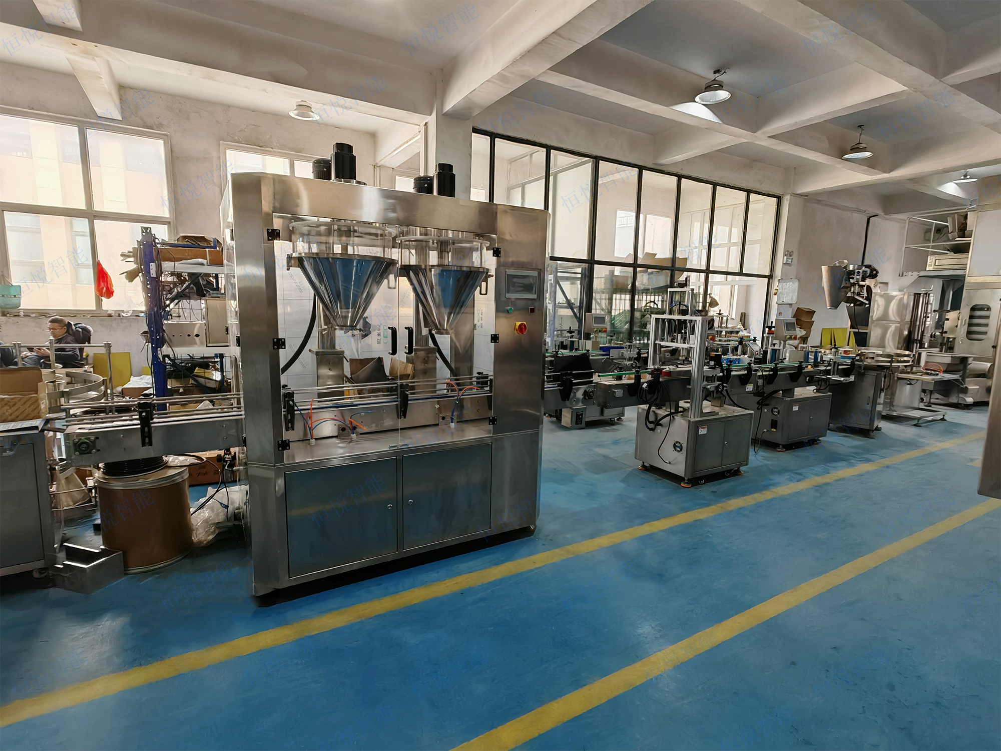 粉末灌裝機(jī)全自動(dòng)生產(chǎn)線(xiàn)