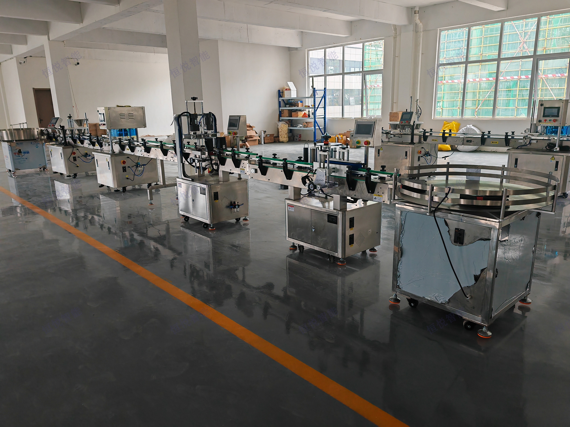 顆粒灌裝線稱重裝置