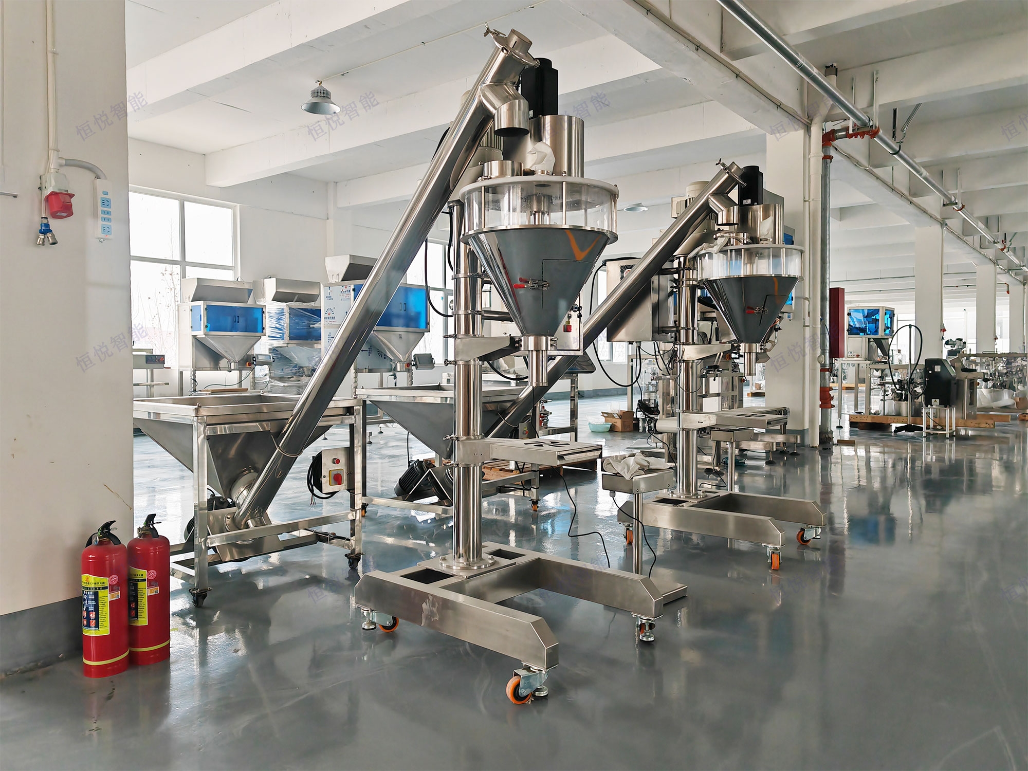 瓶裝粉劑灌裝機是針對粉末狀物料灌裝